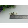 Buy cheap Good quality lacquer coating zinc alloy 10 mm & 13 mm round shape gold snap hook metal for purse from wholesalers
