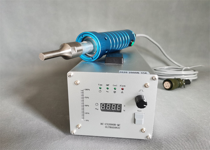 800w Ultrasonic Spot Welder With 10mm Titanium Welding Horn Tip 35Khz