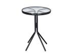 Buy cheap 5mm Tempered Glass Outdoor Garden Table With Color Customized from wholesalers