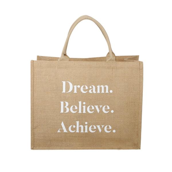 Buy cheap Custom Reusable Promotion Shopping Jute Tote Bags from wholesalers