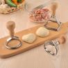 Buy cheap Kitchen Pasta Ravioli Stamp Cutter Press With Roller Set from wholesalers