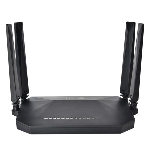 Buy cheap AS-ONU49 4GE+1VOIP+AX1800 WIFI6 XPON ONU from wholesalers