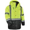Buy cheap 280GSM Polar Fleece High Visibility Safety Winter Jacket EN20471 EN1150 from wholesalers