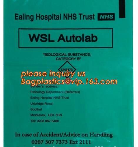 Buy cheap Biodegradable Autoclavable Biohazard Bags Biohazard Specimen Transport from wholesalers