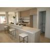 Buy cheap American Style MDF Kitchen Cabinets Lacquer Melamine Finish Corrosion Resistance from wholesalers
