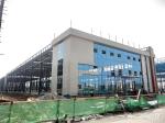 Steel Structure Prefab Car Showroom Warehouse Glass