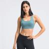 Buy cheap New Design Cross Back Adjustable Hook Closure Shock Proof Gym Wear Sports Bras from wholesalers