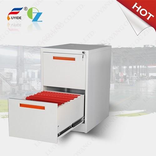 Buy cheap office furniture Vertical filing cabinet steel material 2 drawer,H730XW452XD620mm from wholesalers