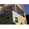 Buy cheap Prima Building Frameless Glass Railing System 850mm-1067mm Post Height , U Channel Profile from wholesalers
