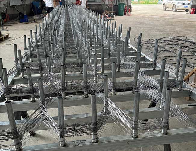 Border Defense Tanks Reduces Mobility Tank Barrier Wire Mesh