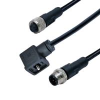 Buy cheap High Pressure Solenoid Valve Plug To M12 5pins Female Straight Connector IP67 product