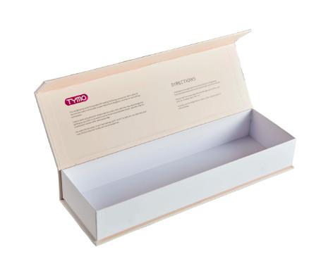 Buy cheap Book Shape Paper Gift Box For Beauty Device Package With Logo Hot Stamp from wholesalers