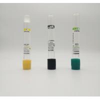Buy cheap Yellow PET Disposable Separation Gel Coagulation Profile Tube CE ISO Certificate product