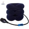 Buy cheap Adjustable neck cervical traction free size cervical collar soft in blue/red/purple/grey color from wholesalers