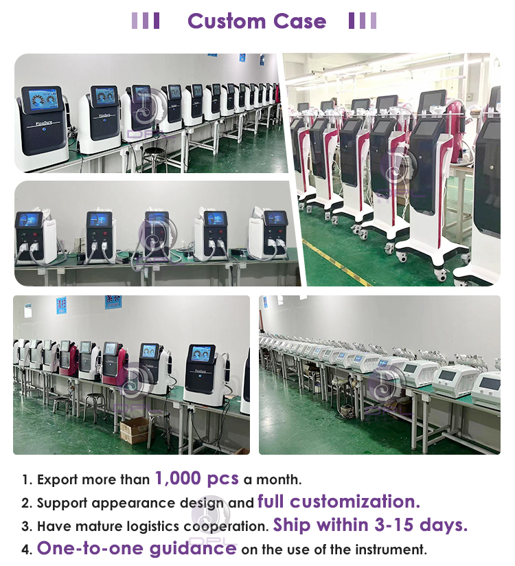 Portable Professional Fractional Rf Microneedling Machine Radio Frequency Gold Micro Needle Skin Tightening Equipment