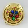 Buy cheap Shinny Gifts Gold Plating Metal Round Shape Cosmetic Mirror from wholesalers