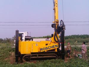 Buy cheap 400m Water Well Drilling Rig Machine With Eaton Hydraulic Motor 12T Feed Force from wholesalers