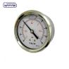 Buy cheap 2.5 Inches 4 Inches Dial Size Vacuum Pressure Gauge With Oil Brass Or Stainless Steel Wetted Parts from wholesalers