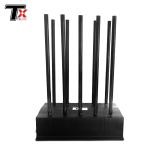 Mobile Phone Signal Jammer 10 Channel Desktop Wall Mounted WiFi Blocker