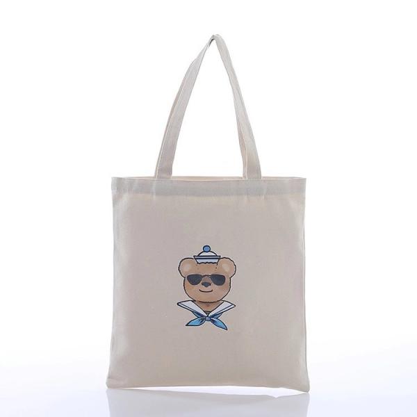 Buy cheap 2019 New Eco Friendly Custom Logo Zipper Canvas Tote Cotton Shopping Bag from wholesalers