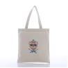 Buy cheap 2019 New Eco Friendly Custom Logo Zipper Canvas Tote Cotton Shopping Bag from wholesalers