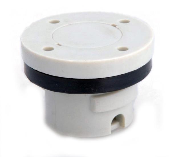 Buy cheap Waterproof White Plastic Blanking Plugs , Car Battery Threaded Plastic Caps from wholesalers