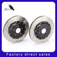 Buy cheap Good Quality Drilled And Slotted Brake Disc Carbon Ceramic Brake Disk For Passat product
