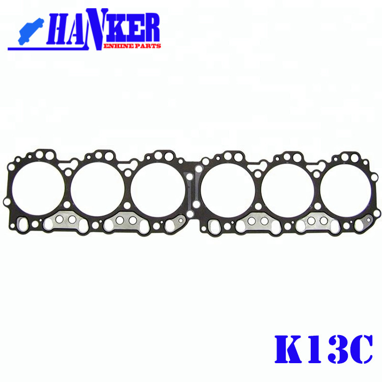 Diesel Hino K13C Engine Cylinder Head Gasket