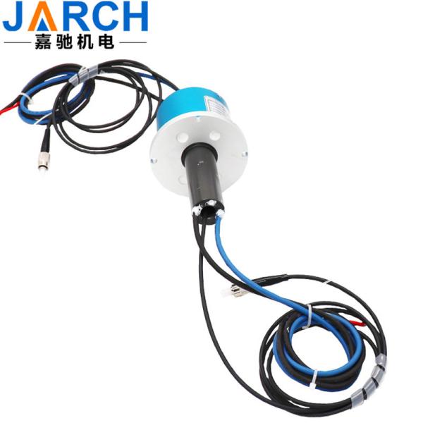 Buy cheap 165mm 1 Channel 150RPM 10A Electric Optic Slip Ring from wholesalers