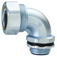Buy cheap HX Flexible Conduit Accessories , Plum Type Electrical Conduit 90 Degree Elbow product