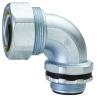 Buy cheap Plum Type Flexible Conduit Fittings 90 Degree Angle Liquid Tight Connector from wholesalers