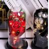 Buy cheap Wholesale Factory Ins Artificial LED Decorative Flowers Birthday Glass Dome Rose Bouquet Valentine's Day Quality Soap Roses from wholesalers