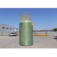 Buy cheap High Strength Food Brewing FRP Storage Tank Filament Winding Vertical product