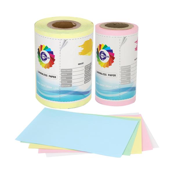 Buy cheap 100 CFB CF Evenly Coated NCR Paper 7 Plys Auto Copy Paper from wholesalers