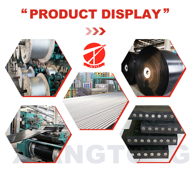 Heavy Industry Mining Rubber Steel Cord Oil Resistant Conveyor Belt