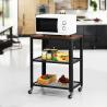 Buy cheap Kitchen Trolley Cart for Sale, Industrial Trolley Cart for Kitchen, Rolling Cart, Bar Trolley, LRC78X from wholesalers