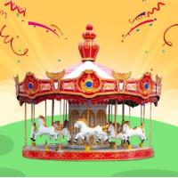 Buy cheap christmas carousel high-quality hot-selling carousel horse for sale kids merry product