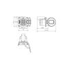 Buy cheap Single Phase 32A Electric Vehicle Charging Plug Straight Angle from wholesalers