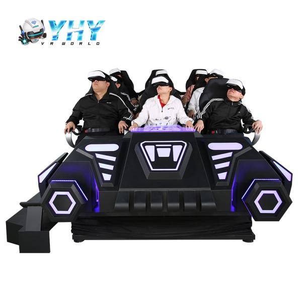 Buy cheap 9 Seats 9d Movie Theater Virtual Reality Immersive Experience Motion from wholesalers