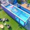 Buy cheap Tesia Factory Price Prefabricated Customized Color 20ft 40ft Steel Shipping Container Swimming Pool from wholesalers
