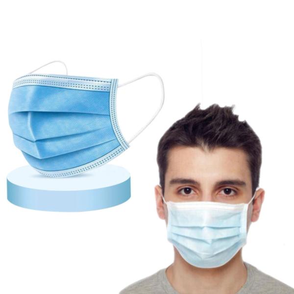 Buy cheap Bacteria Proof Procedure Face Mask / Economical 3 Ply Surgical Face Mask from wholesalers