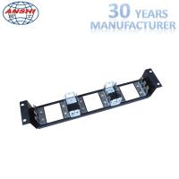 Buy cheap 90 Pairs Metal Base Back Mount Frame 19 Inch 1u 9 Ways Stainless Steel Material product