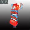 Buy cheap Corrugated POP retail hanging floor displays from wholesalers