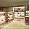 Buy cheap Wholesale custom pop floor wood shoes display rack from wholesalers