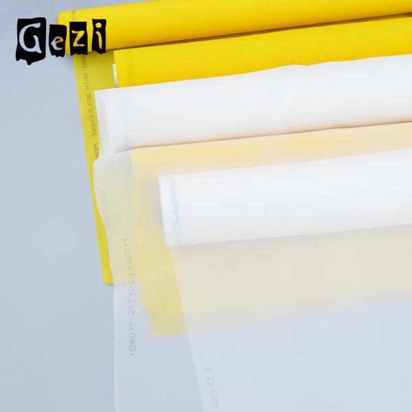 Buy cheap Heat Resistance Polyester Monofilament Mesh White Yellow For Cup ISO 9000 from wholesalers