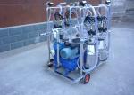 Buy cheap 4 Stainless Steel Buckets Dairy Milking Machine For Goats / Sheep from wholesalers