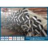Buy cheap 40FT 3.0mm Thick Q355 Steel Tubular Pole Galvanized And Bitumen Painted from wholesalers