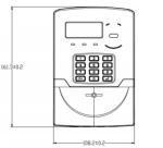 CA168-L01 Multi Tariff STS Smart Prepaid Electricity Meter Smart Energy Meter