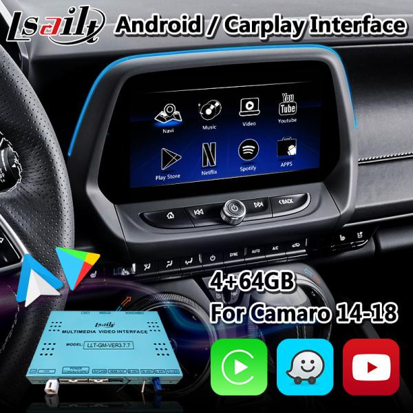 Buy cheap Lsailt Carplay Multimedia Interface For Chevrolet Camaro Tahoe Suburban With Android Auto from wholesalers