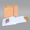 Buy cheap Fried Chicken Greaseproof Paper Bags 20-200 Microns Thick French Fries Paper Pouch from wholesalers